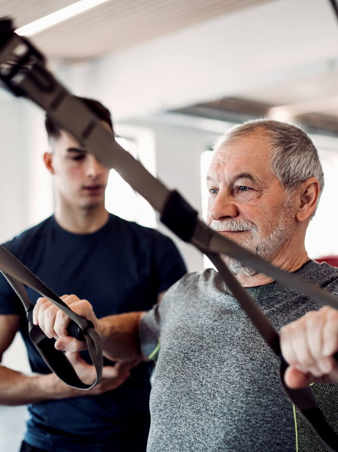 Personal Training im Vita Spa Fitnesstudio der Ostsee Therme Scharbeutz nahe L&uuml;beck