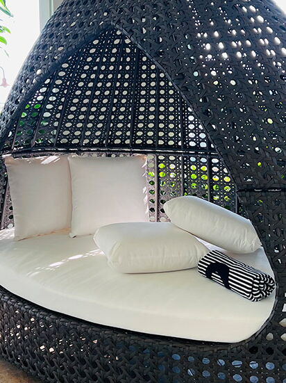 exklusive Nook Koje in der Ostsee Therme