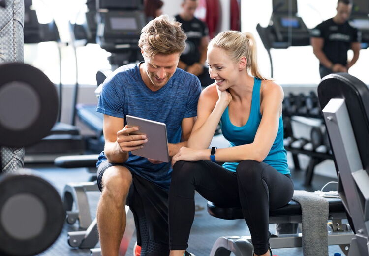 Personal Training im Vita Spa Fitnessstudio der Ostsee Therme in Scharbeutz nahe L&uuml;beck