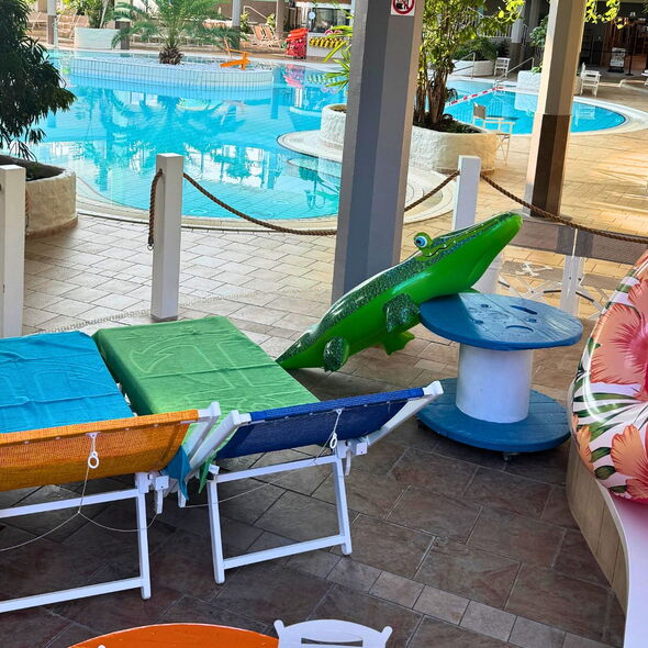Hafenkoje in der Ostsee Therme