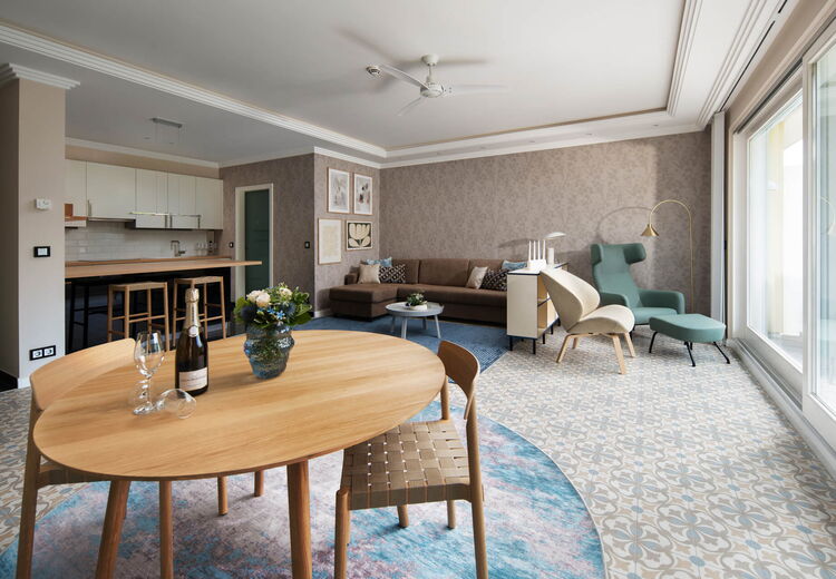 Das neue Loft im Hote BelVeder n&auml;he der Ostseetherme