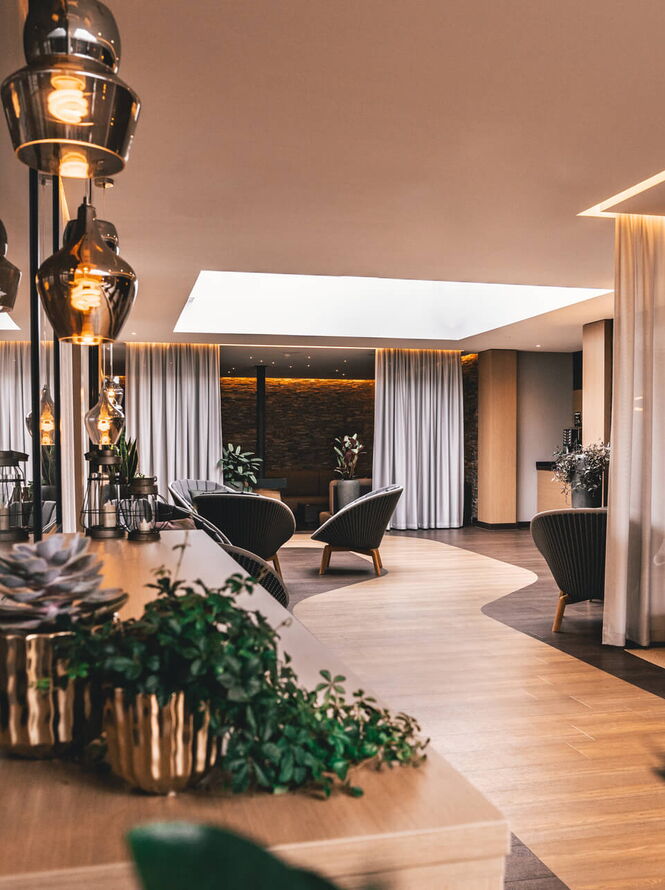 Ruhebereiche im Breeze Spa Wellness an der Ostsee in Scharbeutz